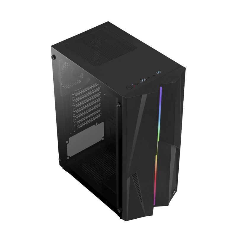Gabinete Gamer Mid Tower Mecha RGB Aerocool - 3