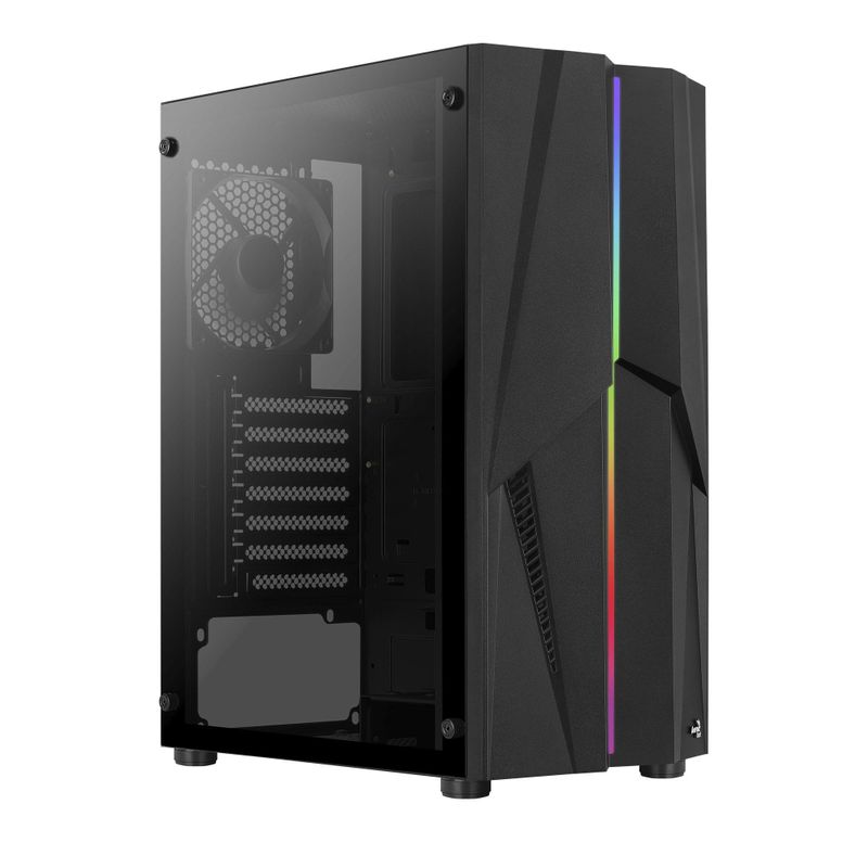 Gabinete Gamer Mid Tower Mecha RGB Aerocool - 5