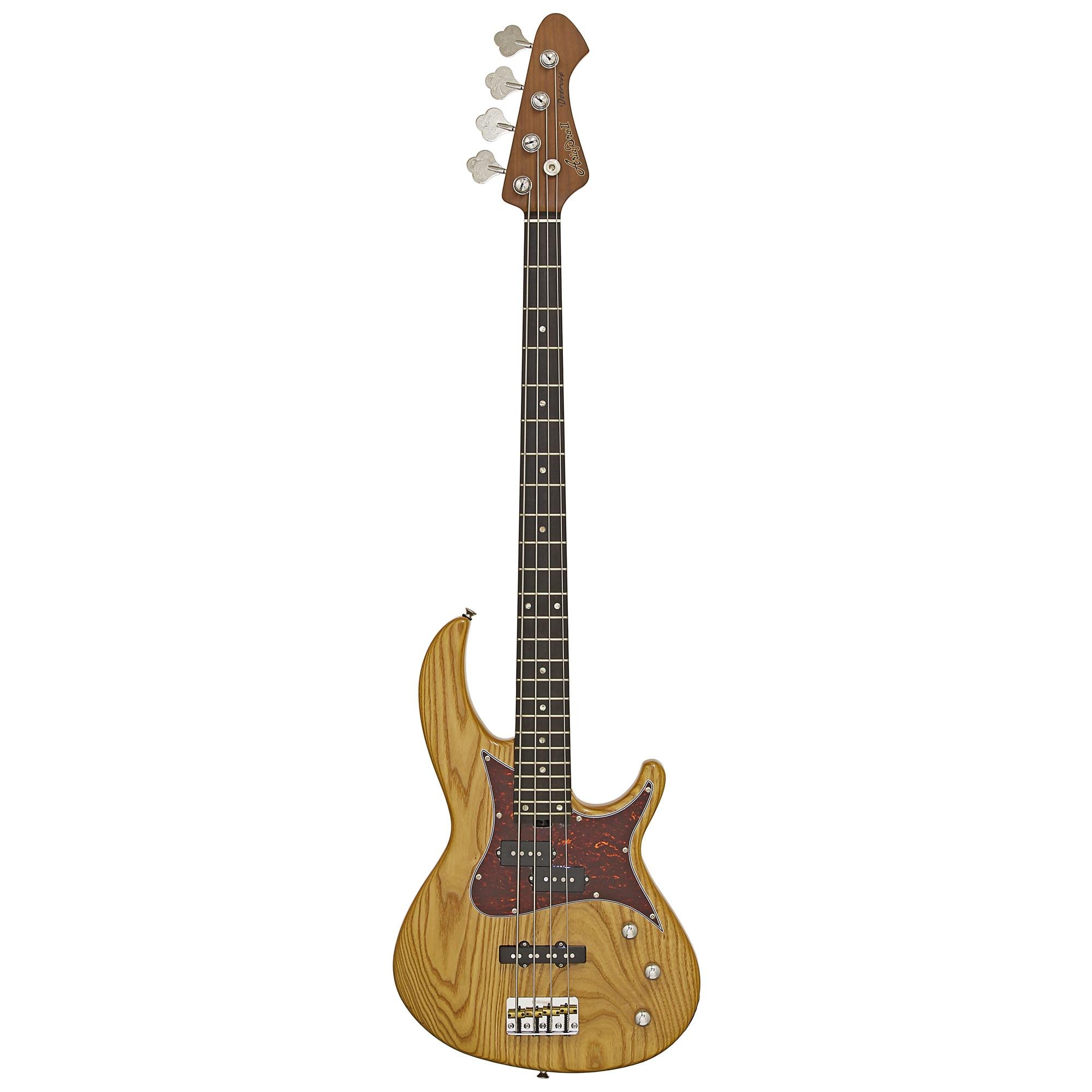 Contrabaixo Aria 313-MK2 Detroit 4 Cordas Open-Pore Natural
