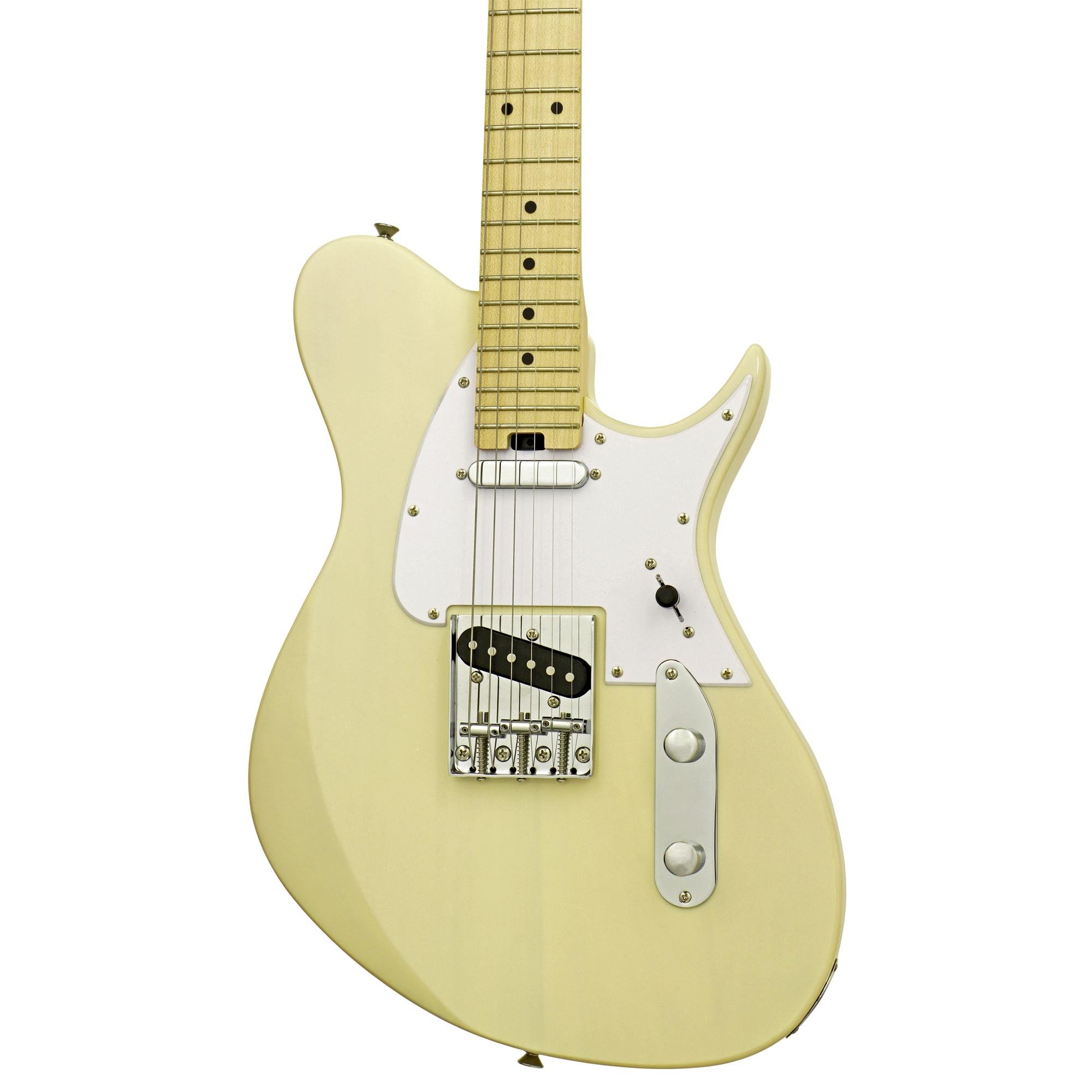 Guitarra Aria J-TL See-Through Vintage White 2