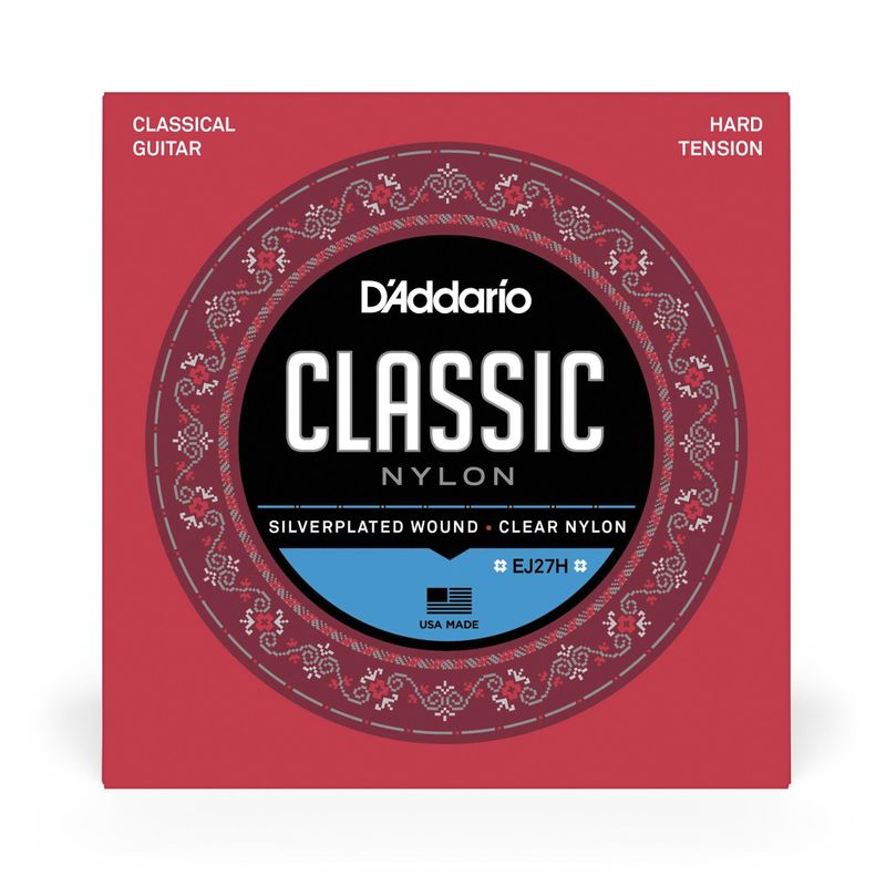 Encordoamento Nylon Para Violão J27H D Addario
