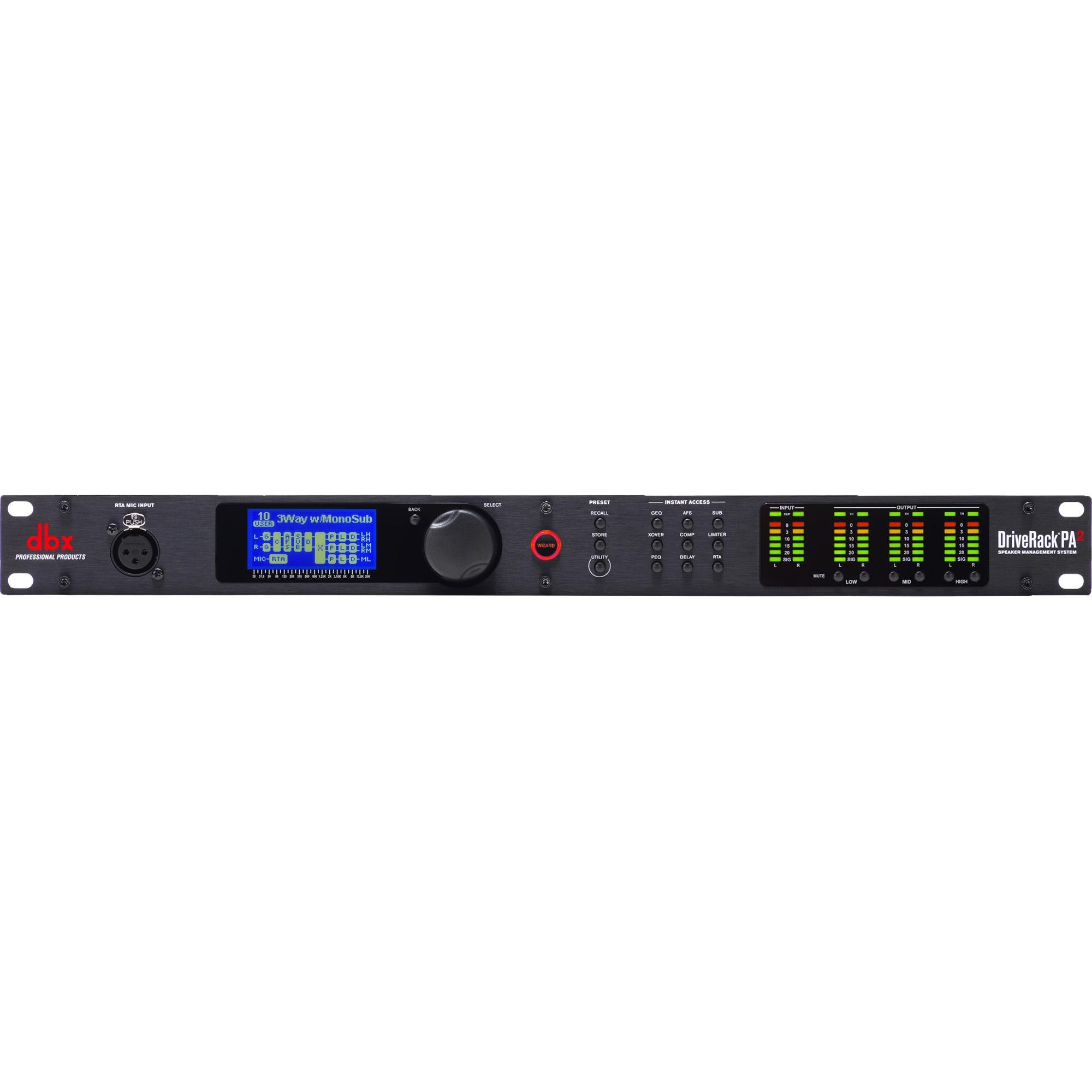 Processador DriveRack PA2 220V Preto DBX