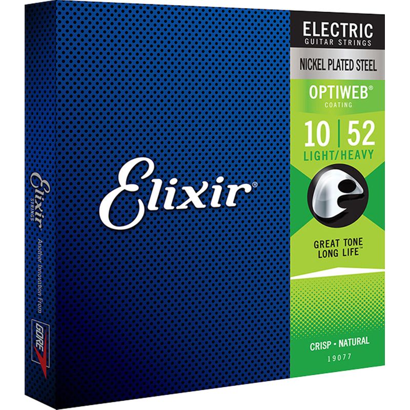 Encordoamento p/ Guitarra .010 Optiweb 19077 ELIXIR