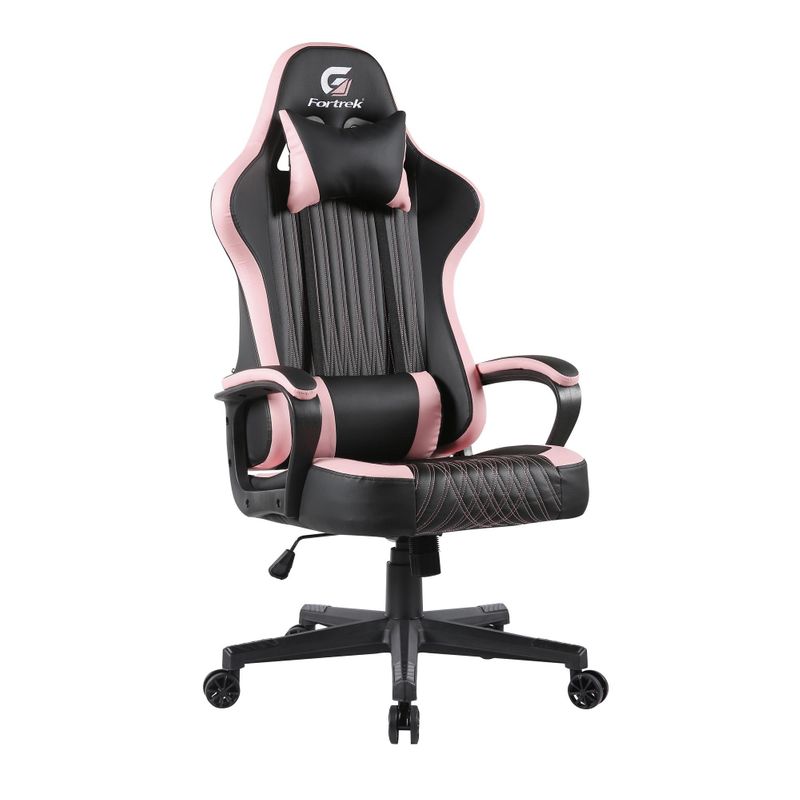 Cadeira Gamer Vickers Preta/Rosa FORTREK
