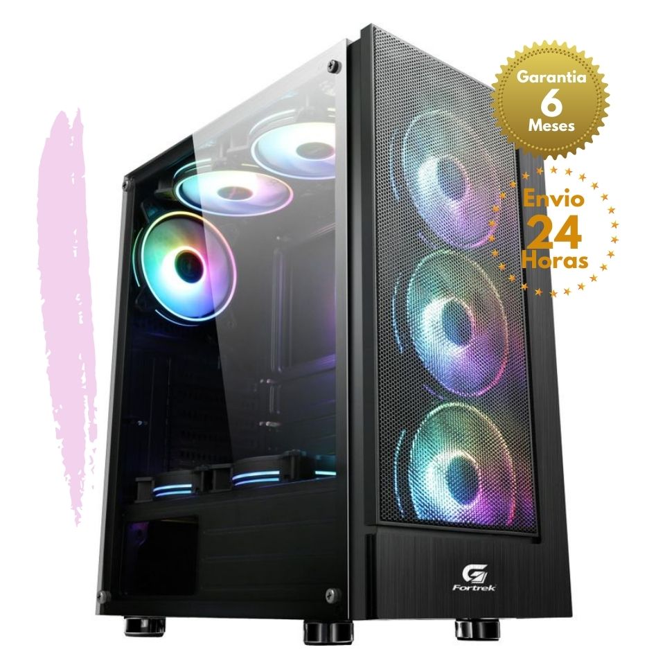 Gabinete Gamer Mid Tower CRUISER RGB FORTREK