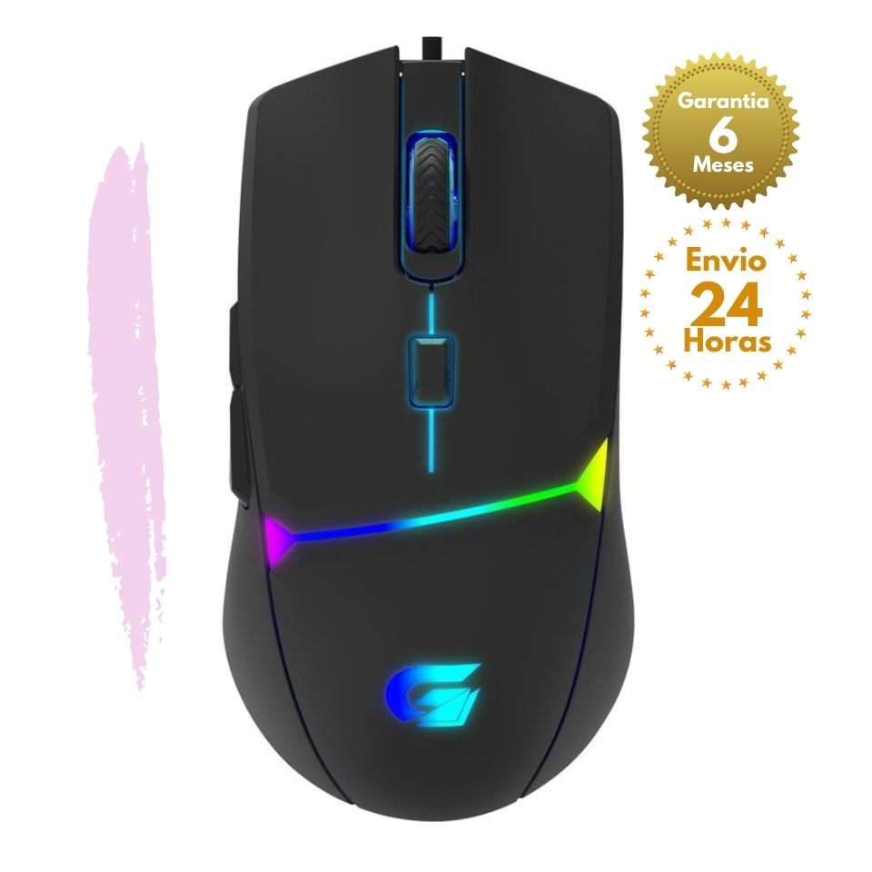 Mouse Gamer CRUSADER RGB 7200DPI Preto FORTREK G