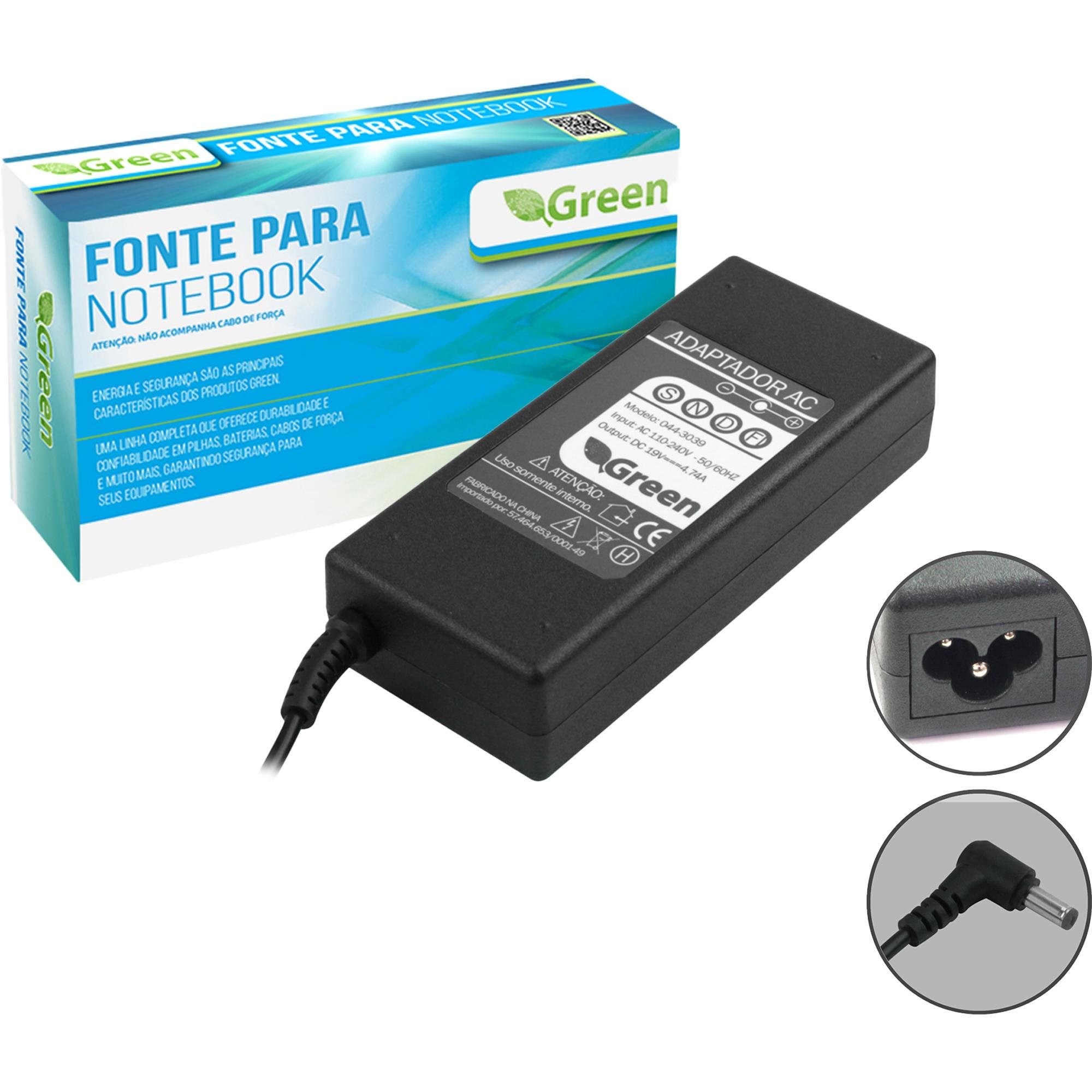 Fonte Para Notebook Green 044-3039