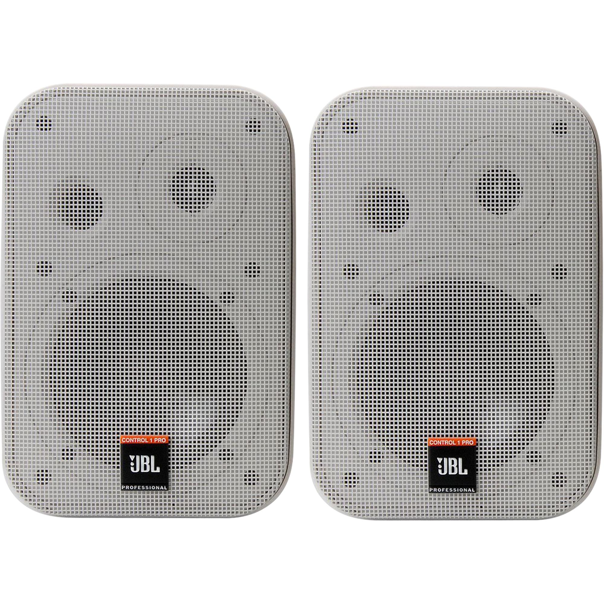 Caixa Acústica JBL Control 1 Pro Branca - PAR / 2
