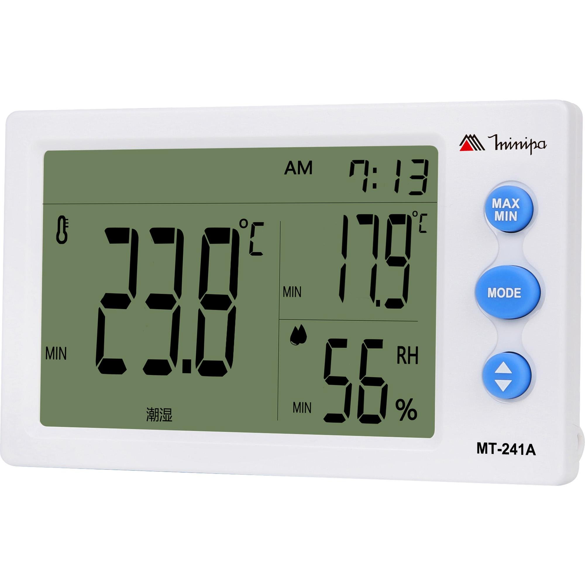 Relogio Termo Higrometro MT241A MINIPA