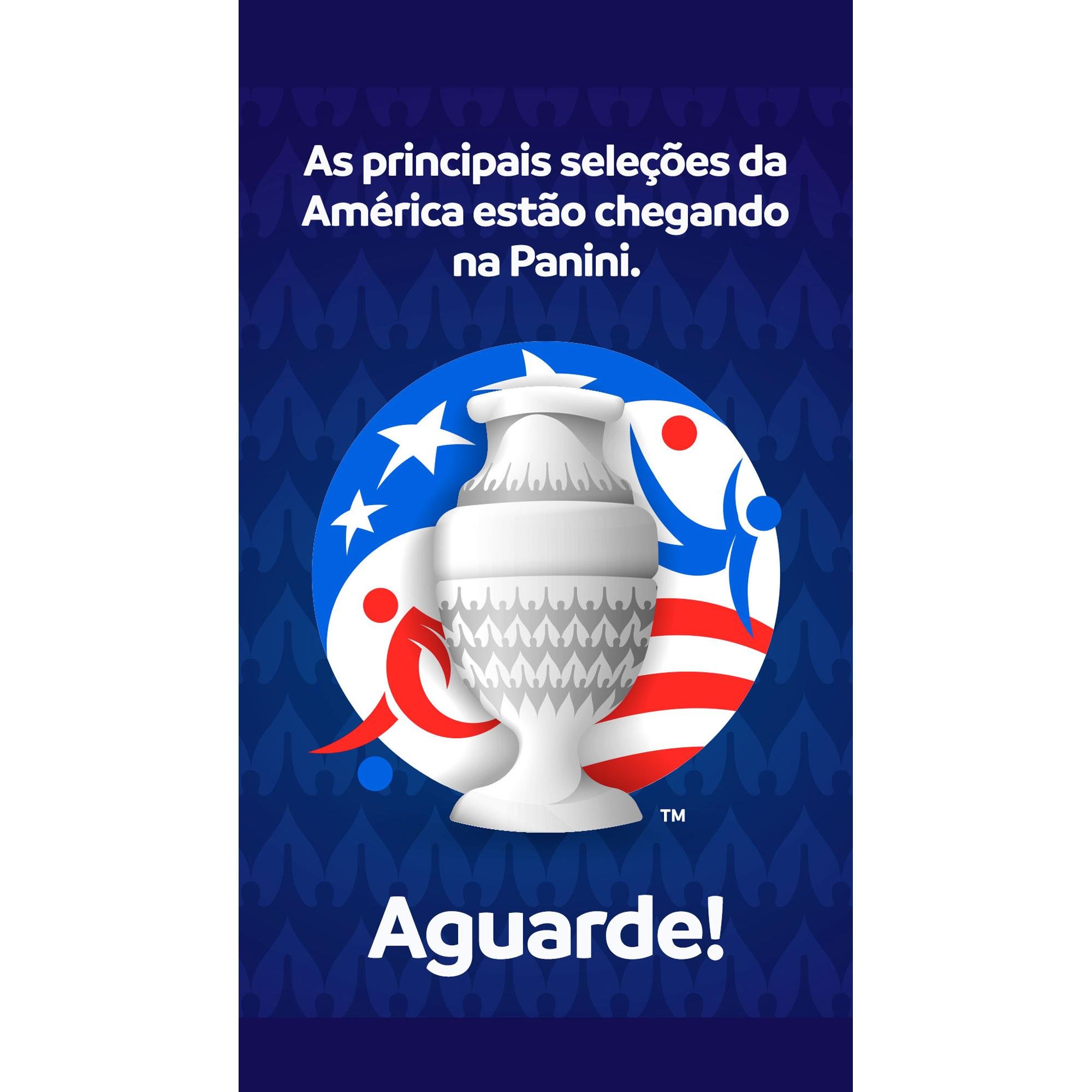 Envelope de Figurinha Panini Copa América 2024 - CXF / 100