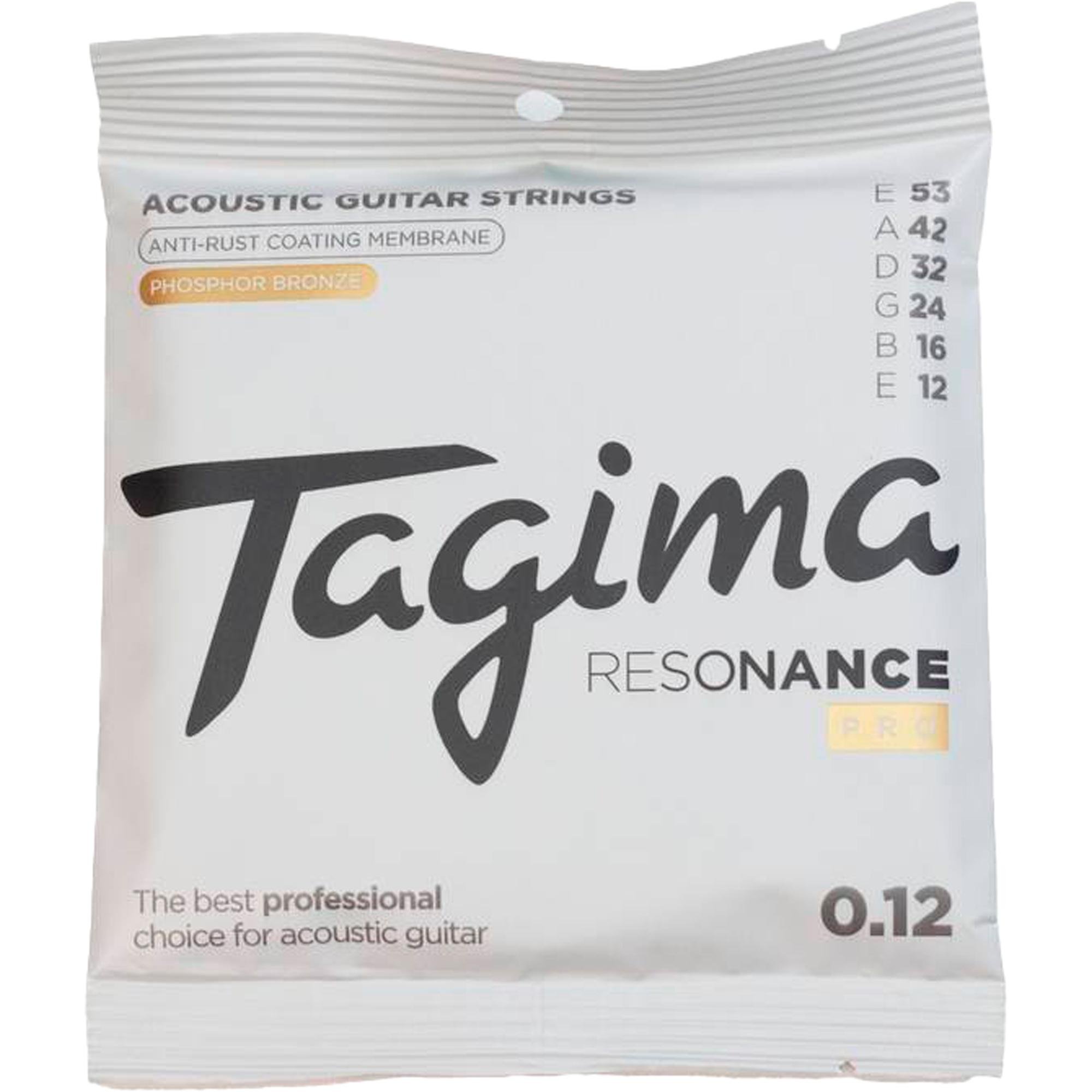 Encordoamento Para Violão .012-.053 Resonance Pro Tagima 0