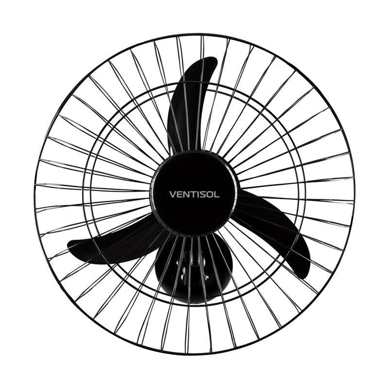 Ventilador de Parede 50cm 220V NEW Preto VENTISOL