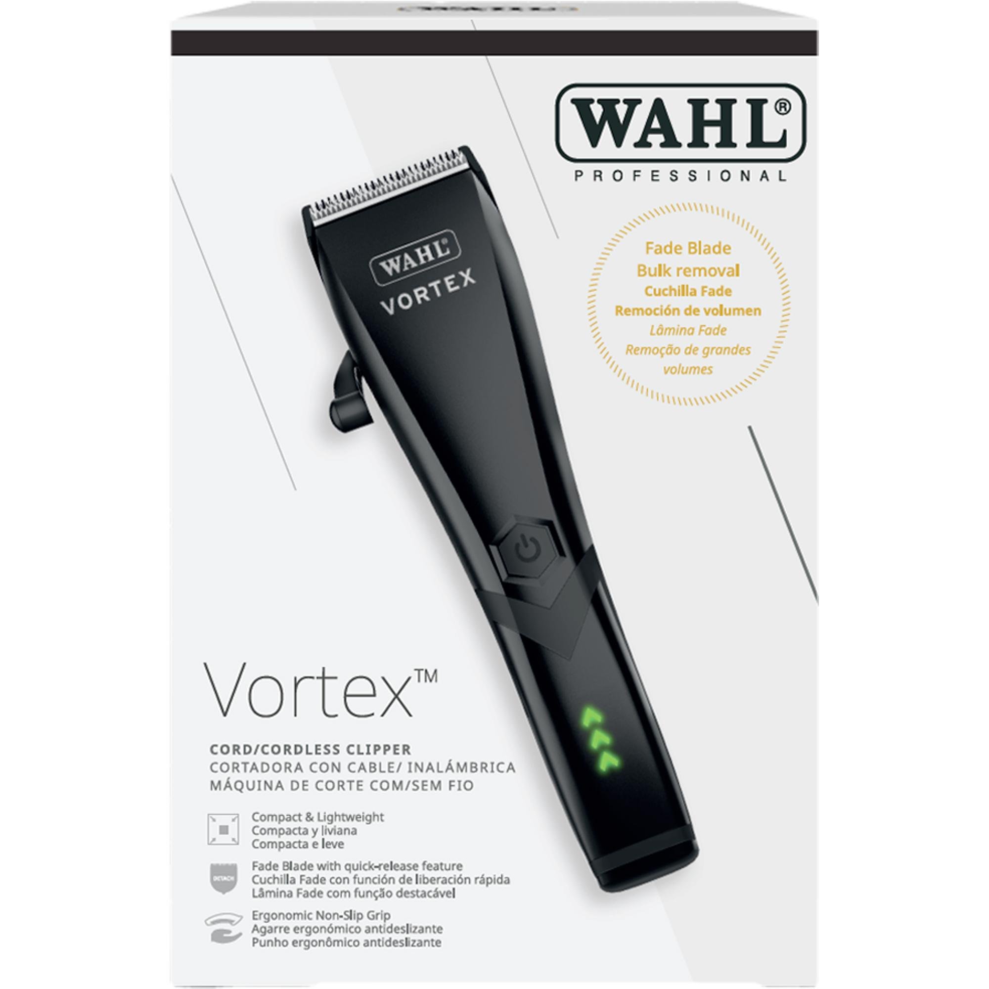 Máquina de Corte Wahl Vortex Cordless Preta 4